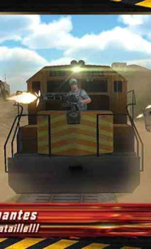 Gunship bataille Bullet Train 2