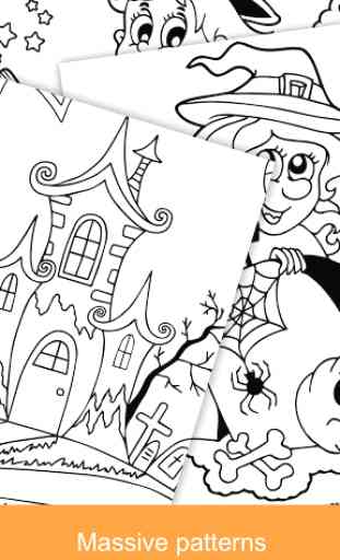 Halloween Coloring Game 4