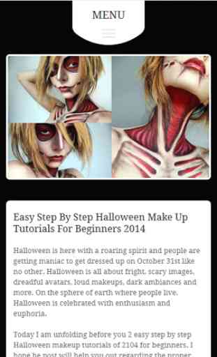 Halloween Makeup Step by Step 2