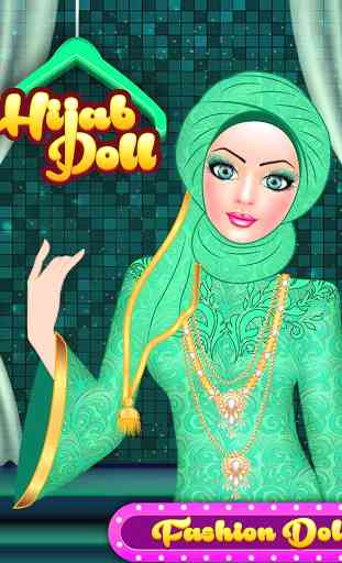 Hijab Fashion Doll Dress Up 1