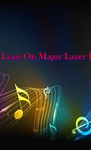 Hits Lean On Major Lazer Lyric 2