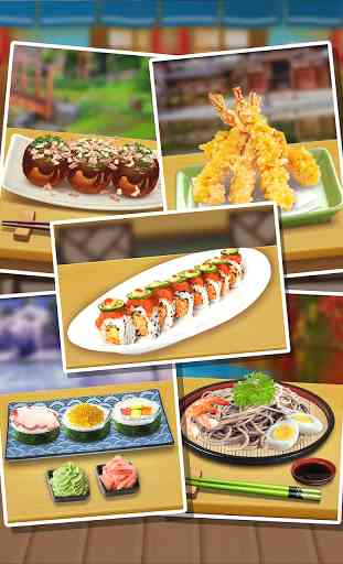Japanese Sushi: Kids Food Game 4