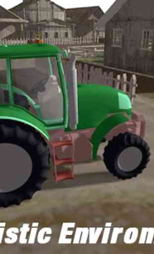 Jeu de tracteur agricole ferme 4