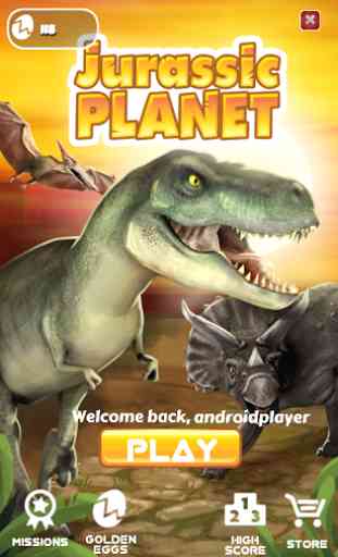Jurassic Planet -Dinosaur Game 1