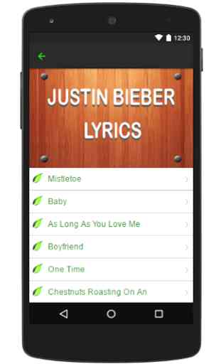 Justin Bieber Music Lyrics 2