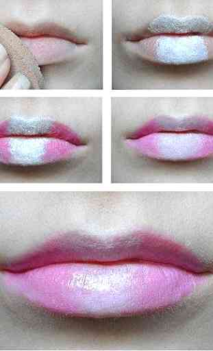 Lèvres Maquillage Tutorial 2