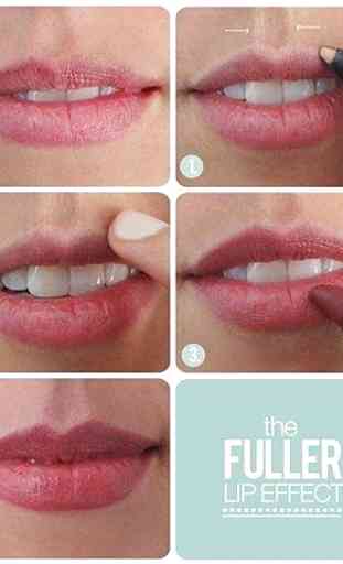 Lèvres Maquillage Tutorial 3