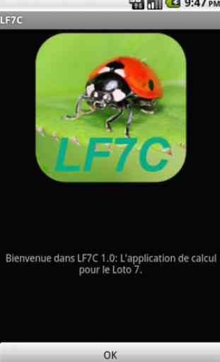LF7C Calculateur de Loto Foot 1