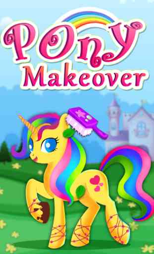 Little Pony Makeover Kids Game 1