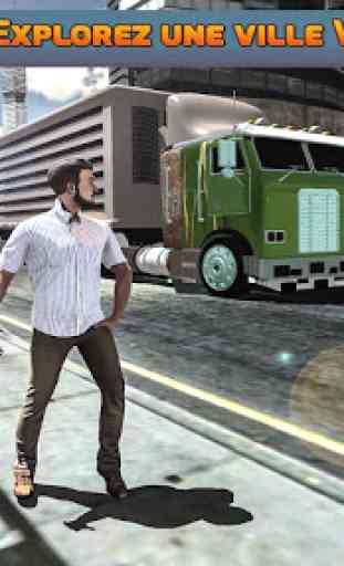 Lourd Cargo Transporter Truck 2