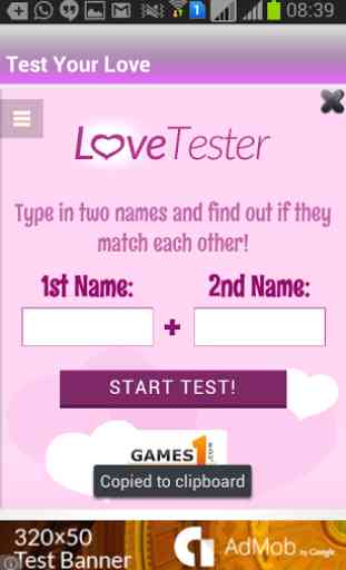 Love Test 2