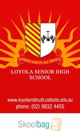 Loyola Senior High - Skoolbag 1