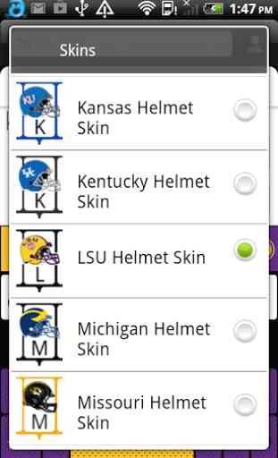 LSU Helmet Skin 3