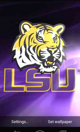 LSU Tigers Live Wallpapers 1