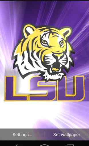 LSU Tigers Live Wallpapers 2