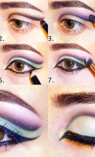 maquillage des yeux (pas à pas 2