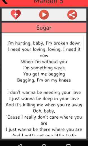 Maroon 5 Lyrics 3