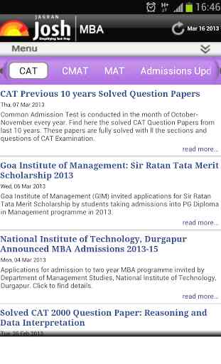 MBA Exam Quizzes & Test Papers 3