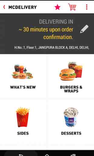 McDelivery India – North&East 2