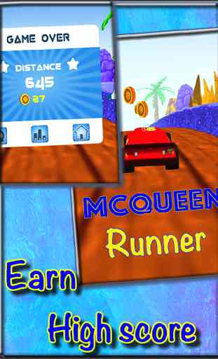Mcqueen 3D Racing Game 3