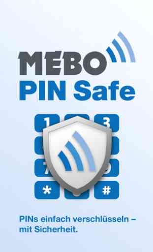 MEBO PIN Safe 1