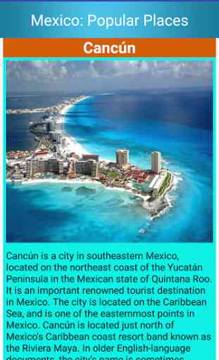 Mexico Popular Tourist Places 2