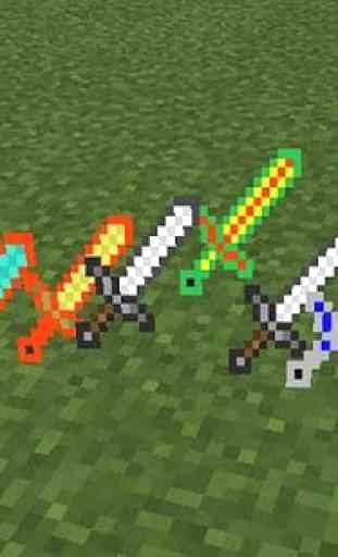 New Swords Mod for MCPE 2