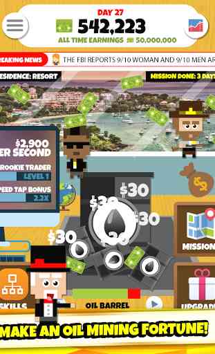 Oil Miner Tycoon: Clicker Game 2