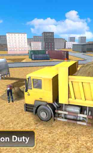 Pelle lourd Dump Truck 3D 1