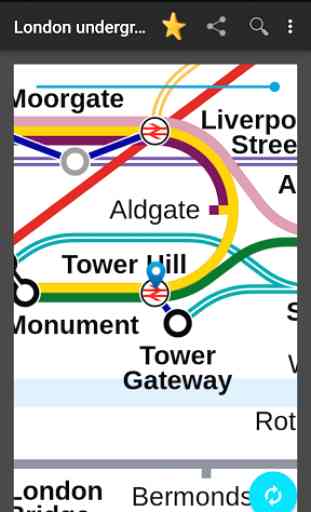 Plan du métro de Londres 3
