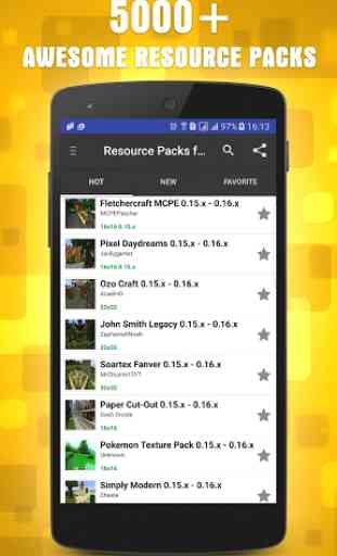 Resources Packs for Minecraft 1
