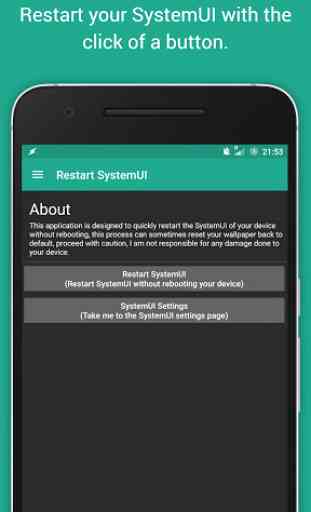 Restart SystemUI (Fix SystemUI 1