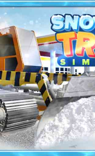 Snow Plow Truck Simulator 3D 1