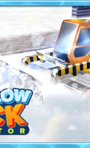 Snow Plow Truck Simulator 3D 2