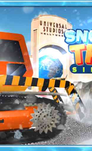 Snow Plow Truck Simulator 3D 3