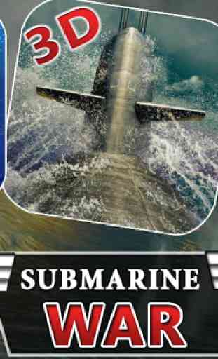 Sous-marin guerre marine 3D 3