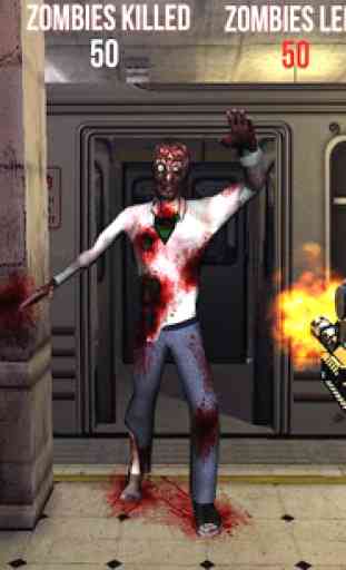 Subway Zombie Attack 3D 2