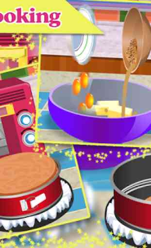 Tasty CherryCake Cooking Games 3