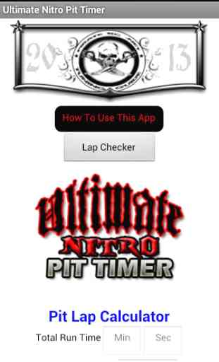 Ultimate Nitro RC Pit Timer 1