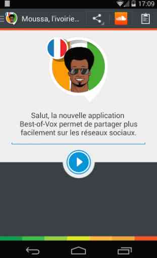 Voix Moussa, l'ivoirien (fra.) 1