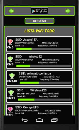 Wifi Finder par cryptage 3