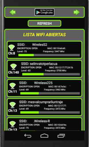 Wifi Finder par cryptage 4