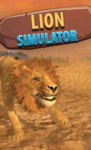 Wild African Lion Simulator 3D 1