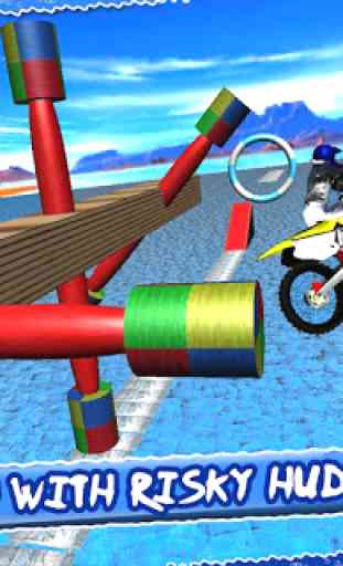 Wipeout Bike Stunts 3D 3