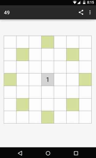 49 Squares - Logic challenge 1