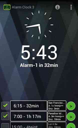 Alarm Clock 3 -musique réveil 1