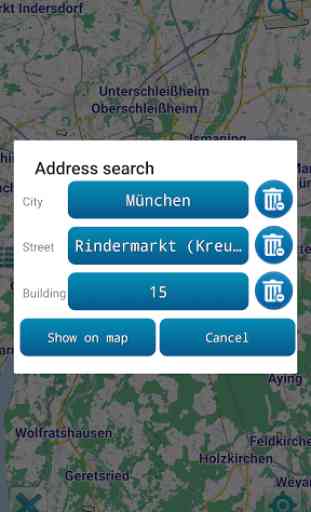 Carte de Munich hors-ligne 3