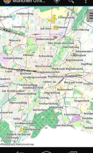 Carte de Munich hors-ligne 1