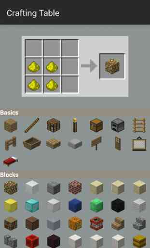 Crafting Table for Minecraft 3