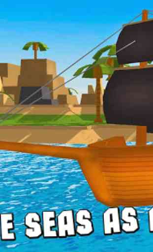 Cube Seas: Pirate Fight 3D 1